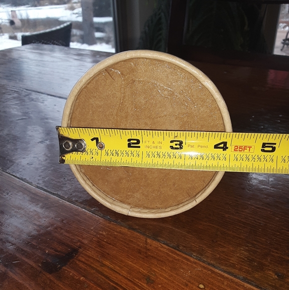 Meadow gold buttermilk 1 qt wax cone cylinder vintage New Old Stock - Picture 10 of 10